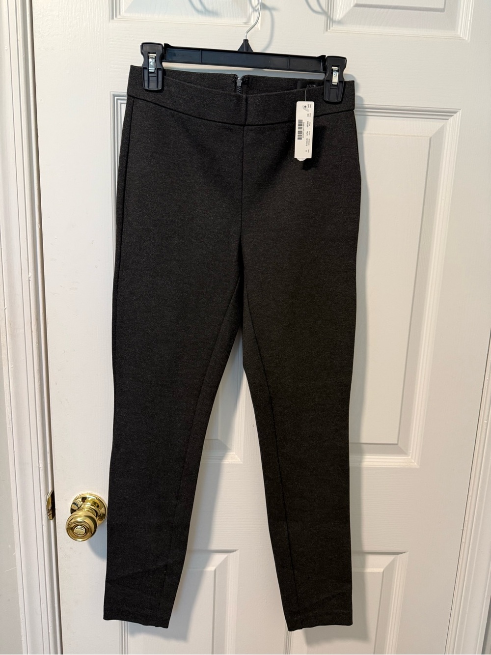 J. Crew Kids Charcoal Ponte Leggings